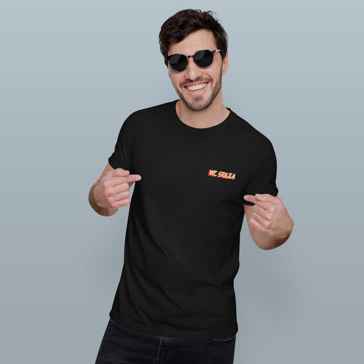 Imagem de Camiseta T-shirt Masculina Quality ME SOLTA - Logo